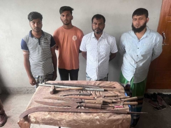 গাজীপুরে কিশোর গ্যাং লিডার ইলিয়াস গ্রেপ্তার