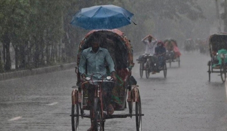 ‘ঢাকাসহ সারাদেশে’ বজ্রসহ বৃষ্টির সম্ভাবনা