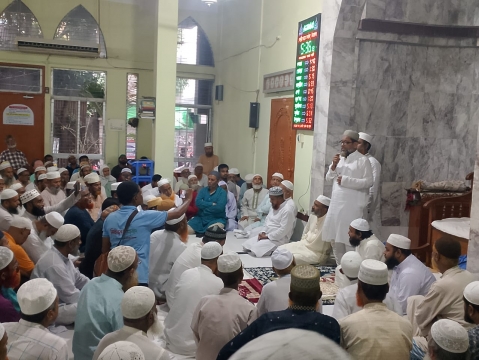 ৩৬জুলাই আন্দোলনে আহতদের সুস্থতা ও নিহতদের স্মরণে দোয়া মাহফিল অনুষ্ঠিত