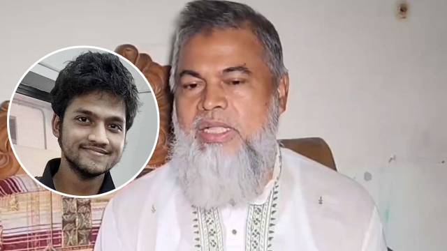 ‘ছেলে যে পোশাকে শহীদ হয়েছে, সেই পোশাকেই দাফন করেছি’ — শহীদ ইয়ামিনের বাবা