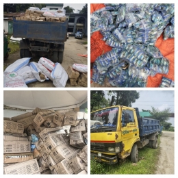 পুলিশের অভিযানে প্রায় চৌদ্দ লক্ষ টাকার ভারতীয় চোরাচালান জব্দ