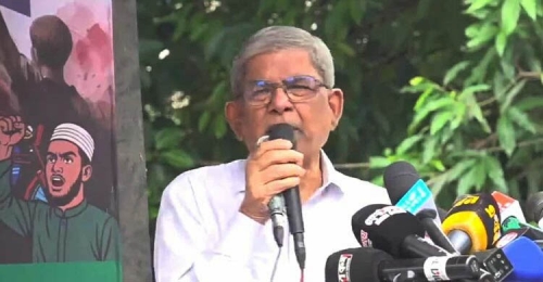সমন্বয়কদের গ্রেপ্তারে বেদনাহত মির্জা ফখরুল