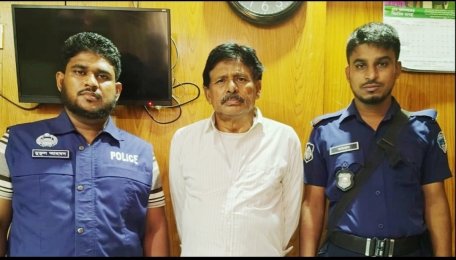 হাতিয়ায় শশুর বাড়ী থেকে আটক সন্দ্বীপের আ লীগ সভাপতি