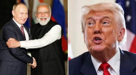 রাশিয়ার তেল কেনার শাস্তি: ভারতের পণ্যে ট্রাম্পের আরও ২৫% শুল্ক আরোপের হুঁশিয়ারি