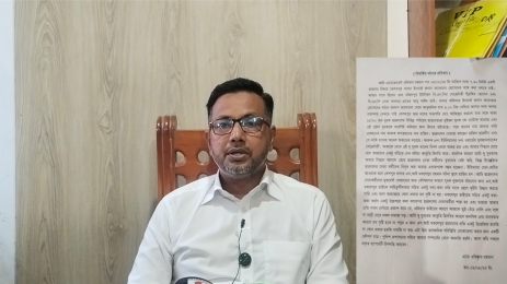 এ্যাডভোকেট ওজিয়ার রহমানের বিরুদ্ধে  প্রকৃত ঘটনাকে বিতর্কিত করে  সংবাদ  পরিবেশনের প্রতিবাদে বক্তব্য 