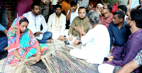 লোকশিল্প পন্য এতদিন অবহেলিত ছিলো,বিএনপি তা আন্তর্জাতিক বাজারে তুলে ধরতে চায়-ডা:জিয়া হায়দার।