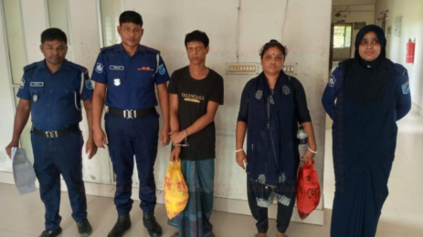 ৫৫ লাখ টাকার স্বর্ণ চুরি মামলায় স্বামী-স্ত্রী কারাগারে