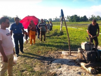 বকশীগঞ্জে অবৈধ ড্রেজার ধ্বংস