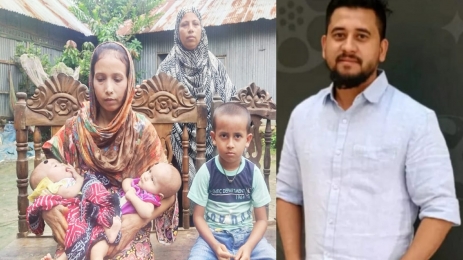 বুড়িচংয়ে যমজ সন্তান জন্ম দেওয়ায় স্ত্রীকে নির্যাতন করে তাড়িয়ে দিলো প্রবাসীর পরিবার,তিন শিশু নিয়ে মানবেতর  জীবনযাপন! 