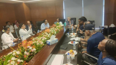 মাইলস্টোন দুর্ঘটনায় আহতদের দেখতে বার্ন ইনস্টিটিউটে ব্রিটিশ হাইকমিশনার