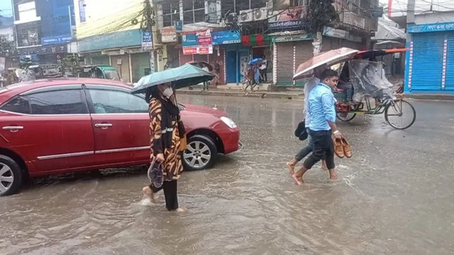 নদীসংলগ্ন নিম্নাঞ্চল প্লাবিত ও ৬ বিভাগে ভারী বৃষ্টির শঙ্কা