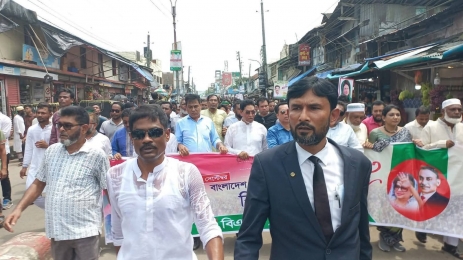 বরগুনায় বিএনপির প্রতিষ্ঠাবার্ষিকী উদ্‌যাপন