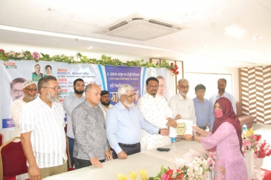 গোলাপগঞ্জে ড. এনামুল হক চৌধুরী ফাউন্ডেশনের কৃতি শিক্ষার্থী সংবর্ধনা