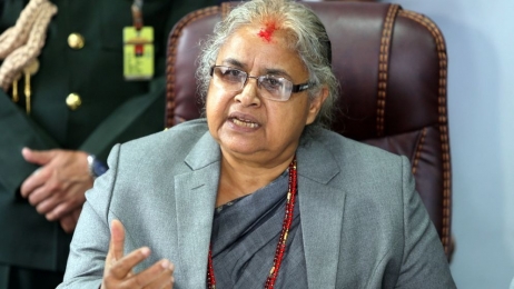নেপালের অন্তবর্তী প্রধানমন্ত্রী হলেন সুশীলা কার্কি