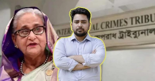 শেখ হাসিনার কঠোর শাস্তি চাইলেন নাহিদ