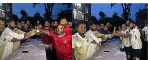 পূবাইলে প্রীতি ফুটবল টুর্নামেন্ট অনুষ্ঠিত
