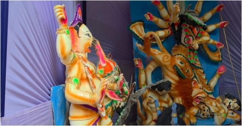 জামালপুরে প্রতিমা ভাংচুর; গ্রেফতার ১