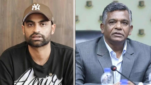 বিসিবি সভাপতি ও ক্রীড়া উপদেষ্টার বিরুদ্ধে তামিমের বড় অভিযোগ