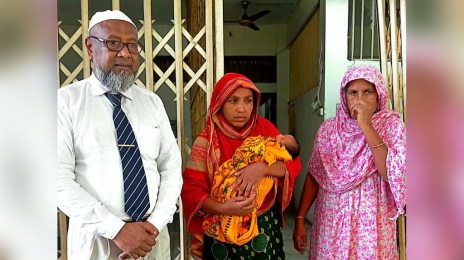 ১৩ দিনের নবজাতক নিয়ে ,অবশেষে মুক্তি পেলেন শাহাজাদী