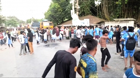 ফুটবল খেলাকে কেন্দ্র করে সংঘর্ষ, শিক্ষকসহ আহত ১৭