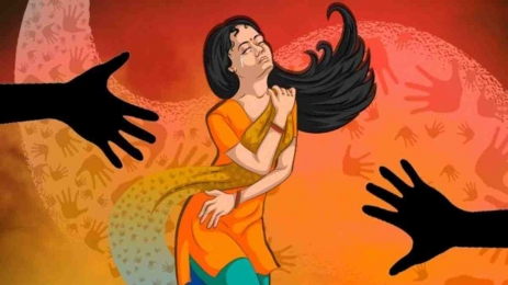 জামিনে এসে ধর্ষণের শিকার নারীকে মারধর করে চুল কেটে দিলেন আসামি!