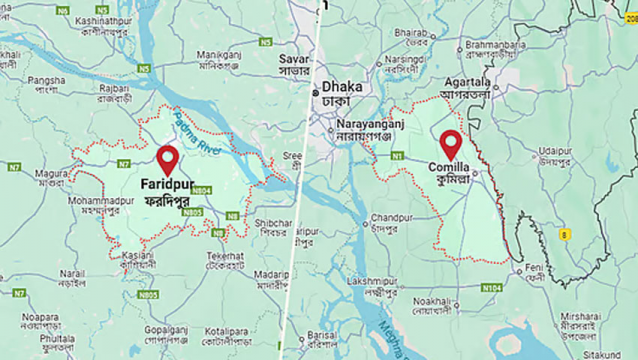 ফরিদপুর ও কুমিল্লা নামেই বিভাগ হচ্ছে