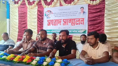 আওয়ামীলীগ নেতাকে কৃষকদলে স্থান দেওয়ায় মেরুরচরে যুবদলের সংবাদ সম্মেলন