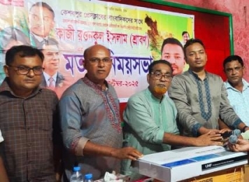 কেশবপুর প্রেসক্লাবে সাউন্ড সিস্টেম দিলেন সাবেক ছাত্রদল সভাপতি শ্রাবণ