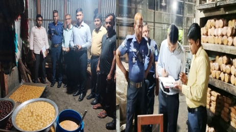ভাঙ্গায় ভ্রাম্যমান আদালতের অভিযানে ২ প্রতিষ্ঠানকে জরিমানা