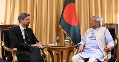 রোমে প্রধান উপদেষ্টার সঙ্গে আইএফএডি প্রেসিডেন্টের সাক্ষাৎ
