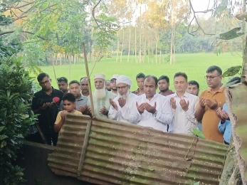সাংবাদিক নাদিমের কবর জিয়ারত করলেন সাংবাদিক নির্যাতন প্রতিরোধ সেল বাংলাদেশ-এর কেন্দ্রীয় নেতৃবৃন্দ