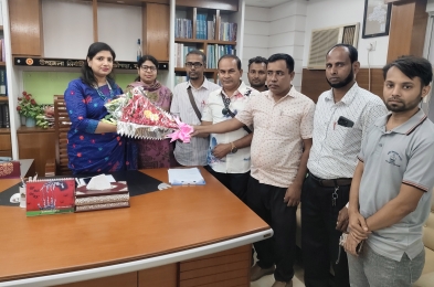 নবাগত ইউএনও'র সঙ্গে চৌগাছার গণমাধ্যম কর্মীদের উষ্ণ সাক্ষাৎ