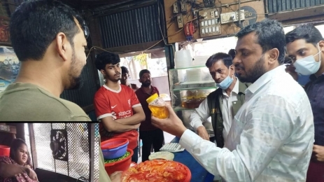 নোংরা ও অস্বাস্থ্যকর পরিবেশে খাবার তৈরি, হোটেল মালিককে জরিমানা  