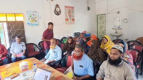 নিলক্ষিয়া ইউনিয়নে পুষ্টি কমিটি গঠন ও সচেতনতা বিষয়ক মতবিনিময় সভা অনুষ্ঠিত