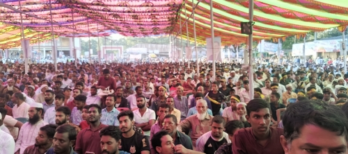 বকশীগঞ্জের সাধুপাড়ায় বিএনপির বিশাল জনসভা, তারেক রহমানের ৩১ দফা বাস্তবায়নের দাবি