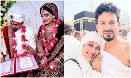 ঢাকাই সিনেমার অভিনেত্রী বিয়ের পরেরদিনই মক্কায় 
