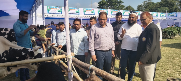 প্রানী সম্পদ প্রদর্শনী মেলা সৈয়দপুরে অনুষ্ঠিত। 