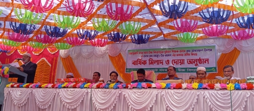 জয়পুরহাট সদর থানা উচ্চ বিদ্যালয়ে দুই শিক্ষককে অবসরজনিত বিদায় সংবর্ধনা