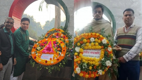 যথাযোগ্য মর্যাদায় হাকিমপুরে মহান বিজয় দিবস উদযাপন