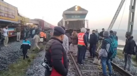মধ্যরাতে ট্রেনের ধাক্কায় ৭ হাতির মৃত্যু, রক্ষা পেলেন যাত্রীরা 