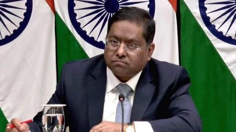 নয়াদিল্লিতে বাংলাদেশ হাইকমিশনের সামনে বিক্ষোভ 
