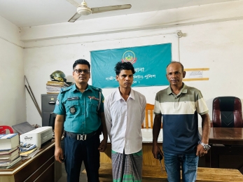 পূবাইলে অটো রিক্সা চোর চক্রের মূল হোতা এমরান আটক 
