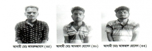 গাজীপুরের কুলসুম হত্যাকান্ডের রহস্য উন্মোচন, আটক ৩ 