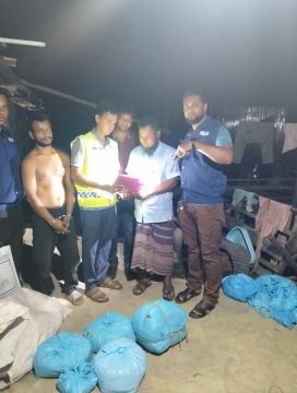 কুমিল্লা ব্রাক্ষনপাড়ায় ১০ কেজি গাঁজাসহ মাদক কারবারি গ্রেফতার