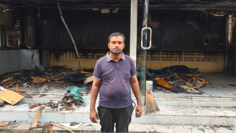 থাইল্যান্ডে ভয়াবহ আগুনে বাংলাদেশি প্রবাসীর স্বপ্ন ভস্মীভূত, পুড়ে ছাই দুটি প্রতিষ্ঠান ক্ষতি ৮০ লক্ষ টাকা 