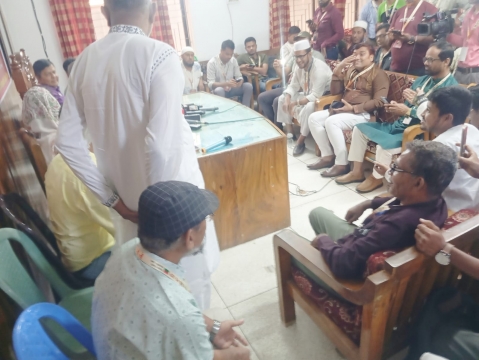 ঈদ পূর্ণমিলনী ও ‘মিট দ্য প্রেস’-এ সাংবাদিকদের মুখোমুখি হাফিজ ইব্রাহিম