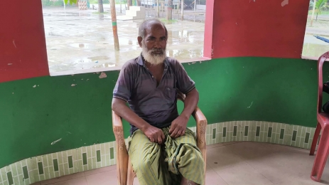 জামালপুর সীমান্তে ২৪ ঘণ্টা নো-ম্যানস ল্যান্ডে থাকার পর উদ্ধার বৃদ্ধ, এখন থানায়