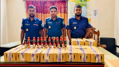 হিলিতে ৪ লাখ টাকার অবৈধ সিরাপ উদ্ধার, মামলা; পলাতক ২
