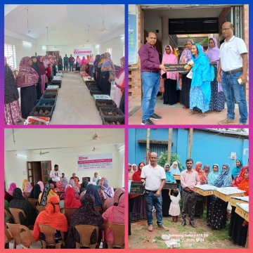 ব্র্যাকের সহায়তায় স্বপ্নের ডানা: গাইবান্ধায় ৭৫ নারীর হাতে ১,৫০০ মুরগির বাচ্চা