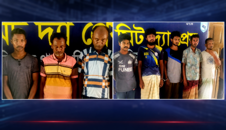 ওসি জাকিরের নেতৃত্বে বিশেষ অভিযানে হিলিতে একদিনেই ৮ আসামি গ্রেপ্তার